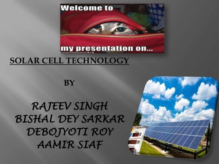 Solar Cell Technology And Applications Ebook